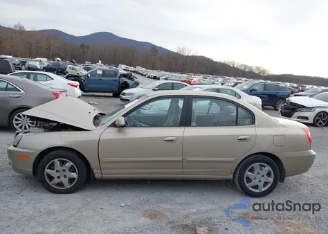 2005 Hyundai Elantra Gls/Gt from USA, damaged, VIN KMHDN46D95U958859